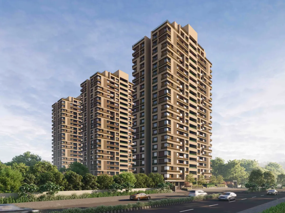 Kitchen Creation — Shivalik Greenfield (Shivalik Group, Adani Shantigram, Ahmedabad)
